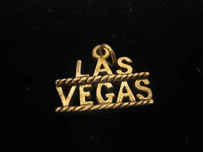 Sterling Silver Las Vegas Charm • $14.92