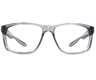 Nike Eyeglasses Frames ESSENTIAL CHASER EV0999 010 Gray Clear Square 59-16-140 • $59.99