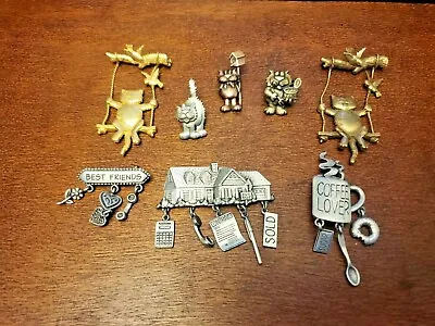 $5 • Buy Vintage Signed JJ-Jonette Jewelry-Pins Brooches~ SOLD INDIVIDUALLY - You Pick!