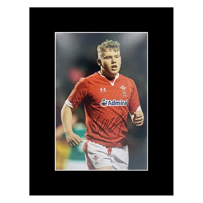 Signed Sam Costelow Photo Display 16x12 - Wales Rugby Icon +COA • £34.99