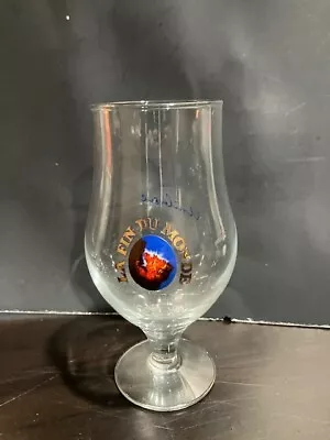 Hard-to-Find Canadian LA FIN DU MONDE Unibroue Beer Tulip Glass 0.3L Approx. 7  • $18