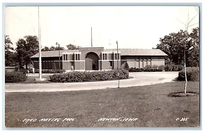 Newton Iowa IA Postcard RPPC Photo Fred Maytag Pool 1940 Posted Vintage • $29.95