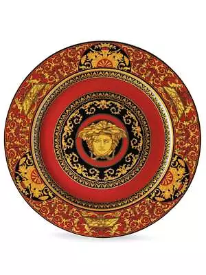 New Rosenthal Versace  Medusa Red Service Plate 30cm Made In Germany Rrp$599 • $399