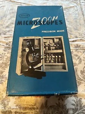 Vintage Stellar Microscope Kit With Tools & Slides Incomplete • $21.99