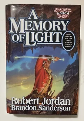 Wheel Of Time Robert Jordan A Memory Of Light 1st Ed. 1st Print Signed Autopen • $35