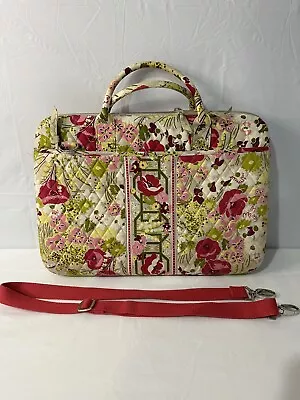 LNC-Vera Bradley Hard Shell Laptop Case With Strap In Make Me Blush Pattern • $20