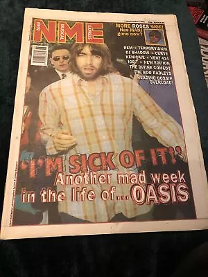 New Musical Express NME Magazine September 7 1996  Oasis Cover. Stone Roses REM • £2