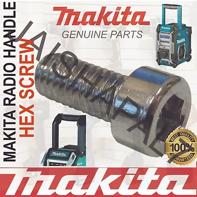 Makita Site Radio BMR & DMR Radio Handle Hand Grip Fixing Hex Screw SE9076146A • £3.40