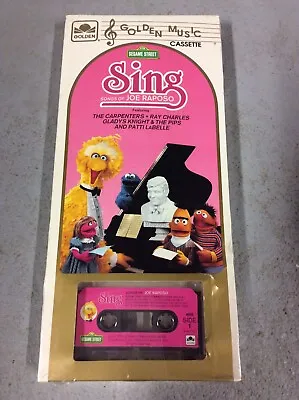 New Golden Music Cassette Sesame Street Sings Songs Joe Raposo New 1992 Vintage • $19.95