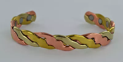 £11.49 • Buy Mens Bio Magnetic Pure Copper Torque Bangle/bracelet Arthritis Pain Relief