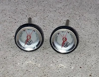 Lot Of 2 Outdoor Origins Mini Button Bbq Meat Thermometers • $3.50