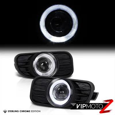$63.93 • Buy For 1999-2003 Jeep Grand Cherokee Halo Projector Fog Lights/Lamps W/Switch+Bulbs