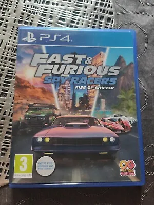 £15 • Buy Fast And Furious: Spy Racers Rise Of Sh1ft3r Ps4