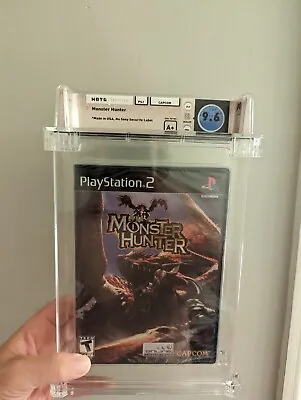 Monster Hunter Sealed - PS2 - WATA 9.8 A+ - Gem Mint • $200