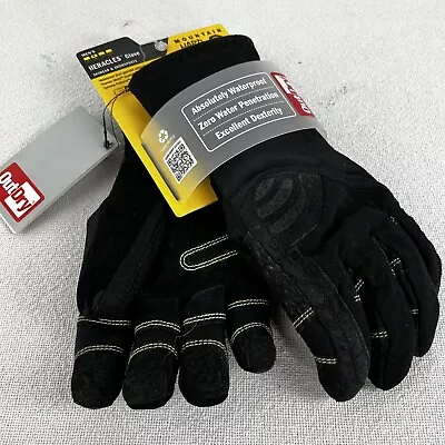 Mountain Hardware Heracles Gloves Mens M Black New Waterproof Ski Snow Winter • $69