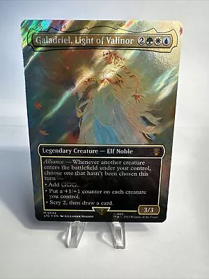 Galadriel Light Of Valinor Surge Foil Lord Of The Rings MTG NM • $19.99