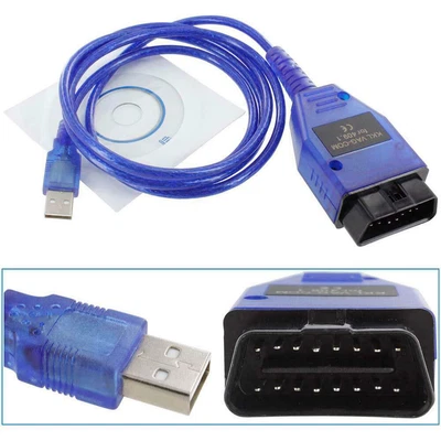 $9.98 • Buy For VAG-COM VCDS Scanner Tool OBD2 KKL CH340 409.1 VW Audi Test Line AUB Cable