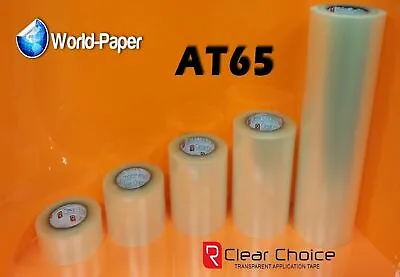 Application Transfer Tape Vinyl Plotter Cut R-Tape Aplitape Clear (12  X 100yds) • $73.99