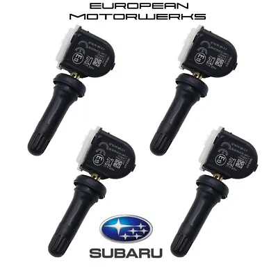 $56 • Buy Complete Set Of 4 Genuine Oem 17-19 Subaru Impreza Tpms Tire Pressure Sensors