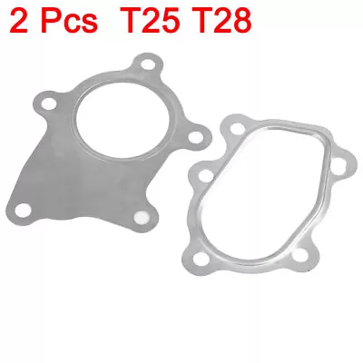 2in1 Stainless Steel 5 Bolt T25 T28  Downpipe Outlet Exhaust  Gasket • $12.49
