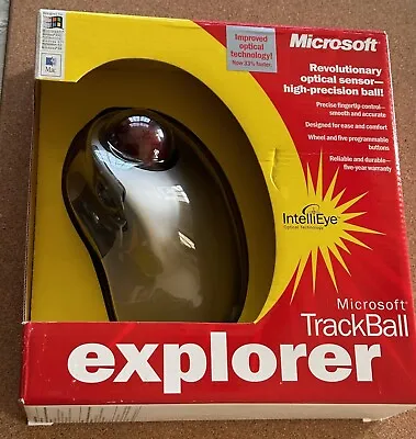 Microsoft Trackball Explorer Mouse D68-00007 • $240