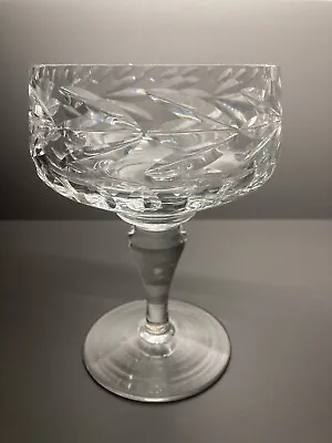 Beautiful EDINBURGH CRYSTAL Wine Goblet Dessert Champagne Glass Vintage • £9.99