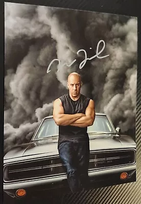 Vin Diesel - Celebrity Hand Signed 8x10 - Hologram Coa • $4.99