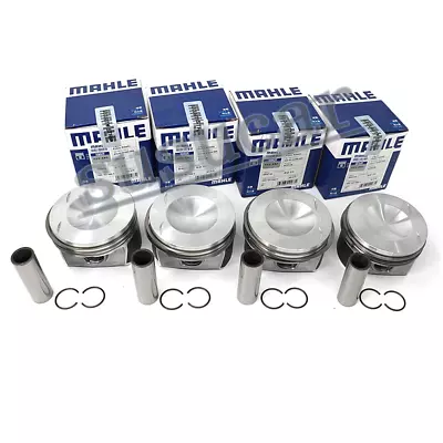 Mahle Pistons & Rings SetΦ20mm 82.5mm For VW GTI Passat EOS AUDI A4 2.0 TFSI • $150