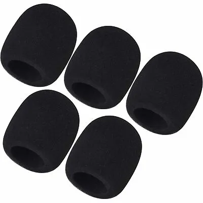 5-PACK Foam Handheld Microphone Windscreens Replacement Quality Standard Covers • $7.88