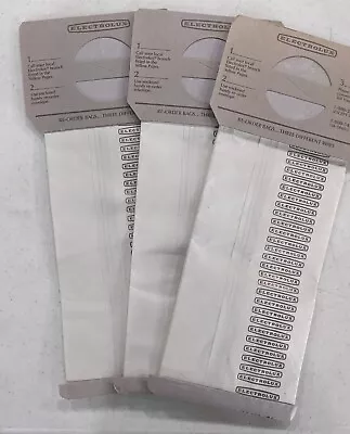 3 ELECTROLUX Genuine Brand Type U Upright Vacuum Bags • $7.49