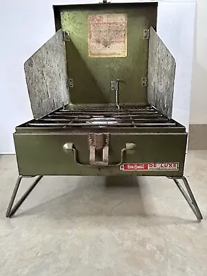 Vtg BernzOmatic De Luxe Propane Cook Stove Single Burner Camping 550 • $32.50