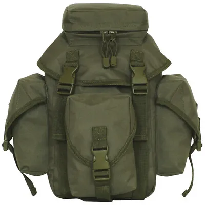 OD GREEN - Tactical Military Recon Mission MOLLE Butt Pack 15x15x8 – NEW • $55.95