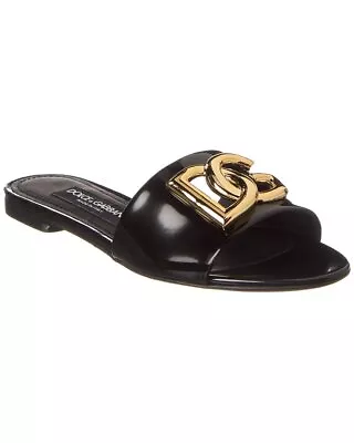 Dolce & Gabbana Dg Logo Leather Sandal Women's • $629.99