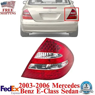 Tail Light Assembly Lens And Housing RH For 2003-06 Mercedes Benz E-Class Sedan • $80.74