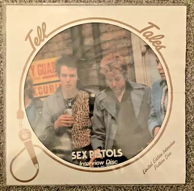 Sex Pistols Vinyl 12  Tell Tales  Limited Edition Interview Picture Disc • £5.50