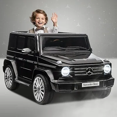 Electric Luxury Mercedes Benz G500 Car Ride-On Toy 12V Battery Powered For Kids • $195.99