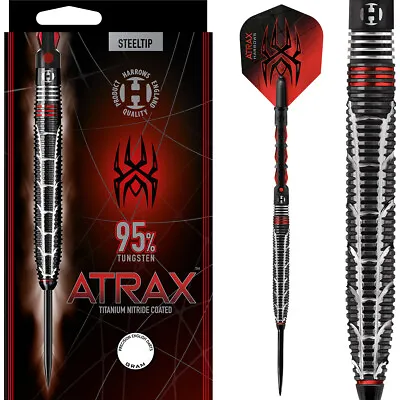 Atrax 95% Tungsten Steel Tip Darts By Harrows • £59.95