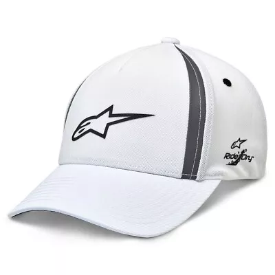 ALPINESTARS ASTARS Wedge Tech Hat White AS1281150002000 One Size Fits Most • $44.99