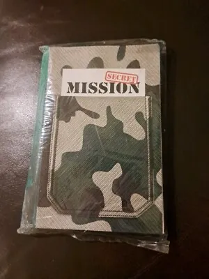 8 Secret Mission Army Theme Invitations • £1