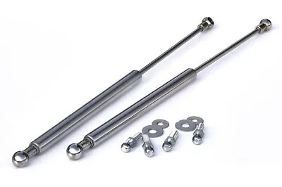 VW Golf Jetta MK2 2 Chrome Hood Gas Lifter Lifts Dampers Hing Struts Shocks GTI • $39.90