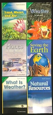 1st Grade - EARTH SCIENCE Curriculum Readers (6 Books) Teachers/Homeschool/Tutor • $13.99