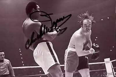 Chuck Wepner Signed 4x6 Photo Legendary Boxer Muhammad Ali Rocky Balboa Boxing • $1.99