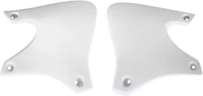 UFO Plastics - YA03810046 - Radiator Covers White Yamaha YZ 426 FWR 426 FWR 4 • $70.95