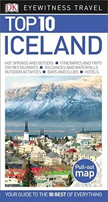 Top 10 Iceland (DK Eyewitness Top 10 Travel Guides) By Dk Travel Book The Cheap • £6.88