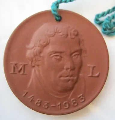 Meissen Medal By Martin Luther 1483-1983 At The 500th Anniversary Celebration • $19.99