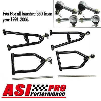 Sport Extended A-Arms For Yamaha Banshee 350 ＆ YFZ350 +2 +1 Fully Adjustable • $89