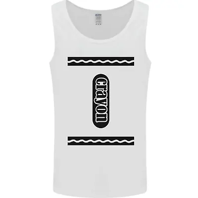 Crayon Fancy Dress Outfit Costume Funny Mens Vest Tank Top • £9.99