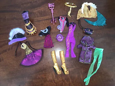 Monster High Clawdeen Wolf Outfits & Accessories Lot: Sweet 1600 DawnOftheDance • $35
