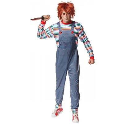 Evil Doll Costume For Men Costume Halloween Fancy Dress • $19.40