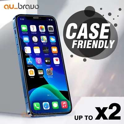 $1.90 • Buy Tempered Glass Screen Protector For IPhone 14 13 12 Mini 11 Pro XS Max XR 8 Plus